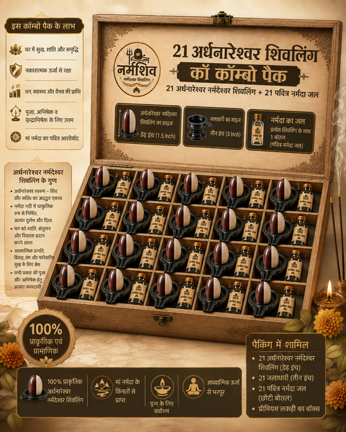 Ardhnarishwar shivling combo packs